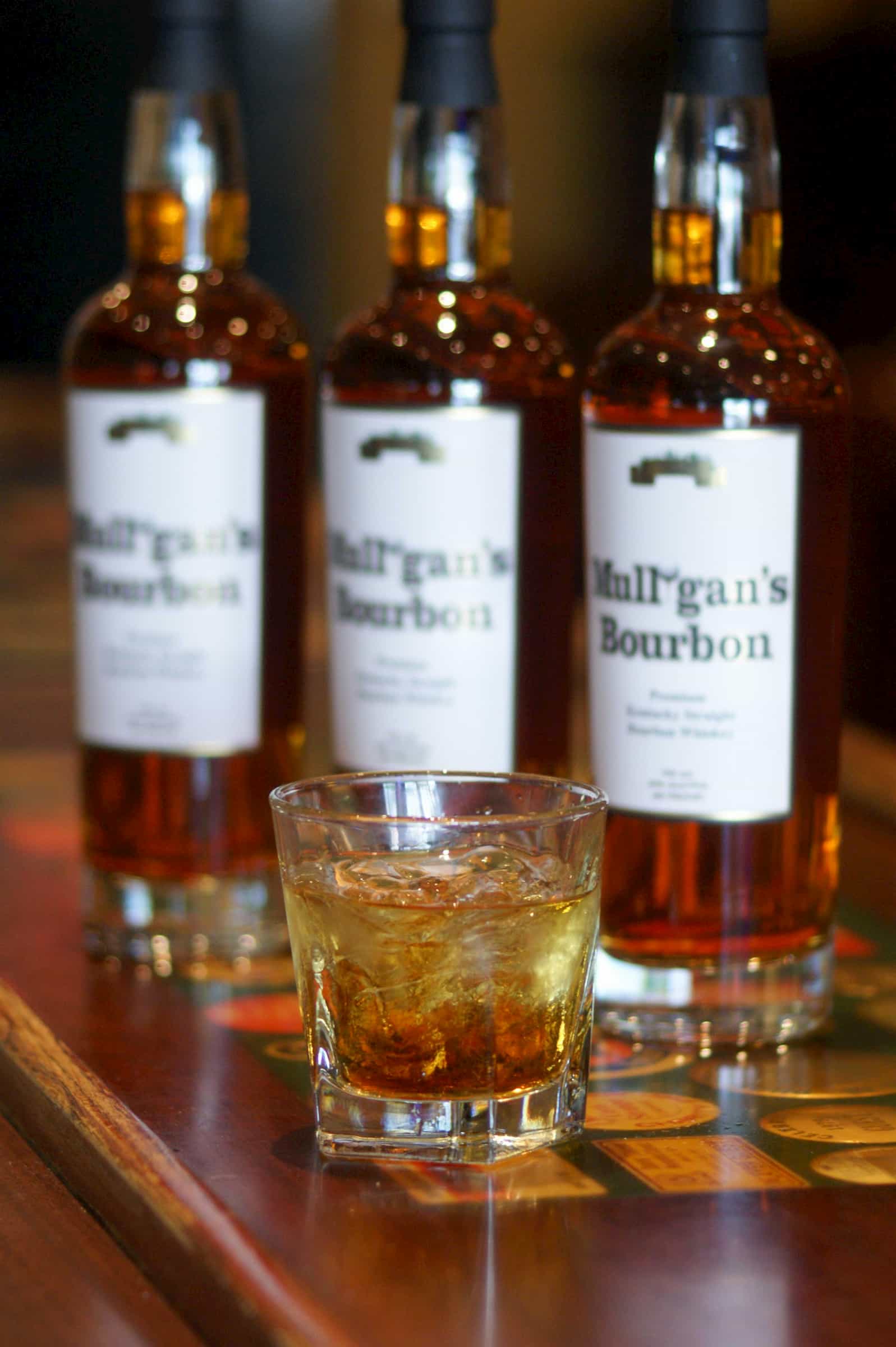 Mulligan's bourbon served at the bar